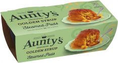 Aunty's Golden Syrup Pudding 2 pack 190g (6.7oz) X 6