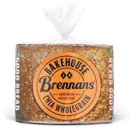 Brennans Bakehouse Chia Wholegrain 400g (14.1oz) X 10