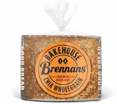 Brennans Bakehouse Chia Wholegrain 400g (14.1oz) X 10
