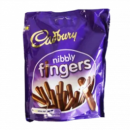 Cadbury's Chocolate Mini Fingers Pouch 125g (4.4oz) X 8