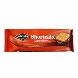 Jacobs Chocolate Shortcake 150g (5.3oz) X 25