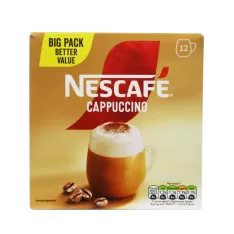 Nescafe Gold Cappuccino Sachets 12's 186g (6.6oz) X 6