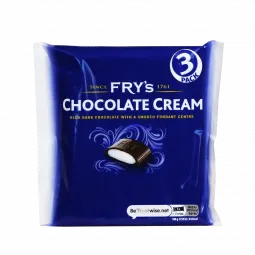 Fry's Chocolate Cream 3 Pk 147g (5.2oz) X 16