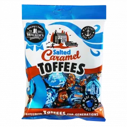 Walkers Nonsuch Salted Caramel Toffee 150g (5.3oz) X 12