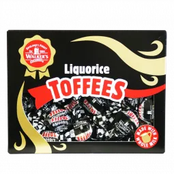 Walkers Nonsuch Liquorice Toffee 350g (12.3oz) X 8