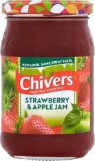 Chivers Strawberry & Apple 340g (12oz) X 12