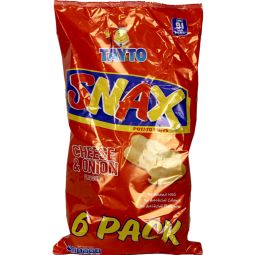 Tayto Snax 6 Pack 102g (3.6oz) X 20