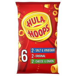 KP Hula Hoops Variety 6 Pack 144g (5.1oz) X 30