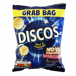 KP Discos Salt & Vinegar 50g (1.8oz) X 28