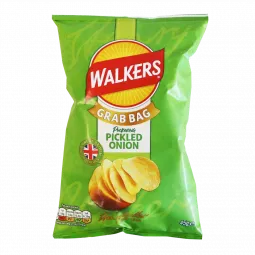 Walkers Pickle Onion 45g (1.6oz) X 32