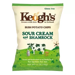 Keoghs Shamrock & Sour Cream 125g (4.4oz) X 12