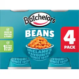 Batchelors Baked Beans 4 Pack 420g (14.8oz) X 6