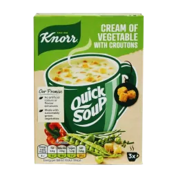 Knorr Quick Soup Vegetable 3 Pk 51g (1.8oz) X 12