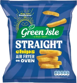 Green Isle Straight Cut Oven Chips 800g (28.2oz) X 16
