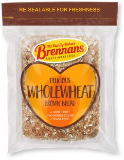 Brennans Wholewheat Soda 500g (17.6oz) X 16