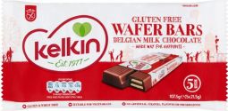Kelkin Milk Chocolate Wafer Bar 107.5g (3.8oz) X 21
