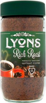 Lyons Rich Roast Coffee 90g (3.2oz) X 6