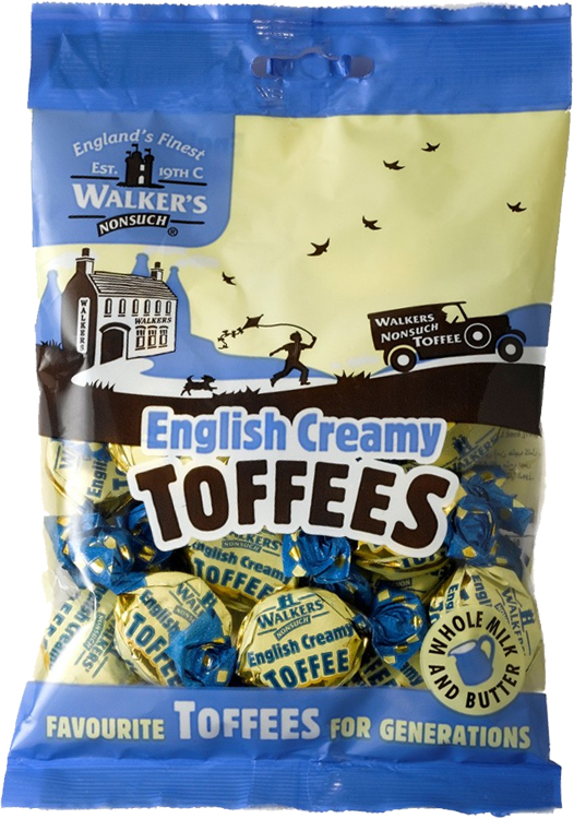 Walkers Nonsuch English Toffee 150g (5.3oz) X 12 Food Ireland Wholesale