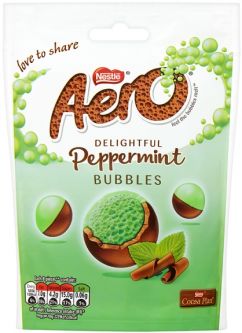 Aero Peppermint Bubbles Pouch 92g (3.2oz) X 8