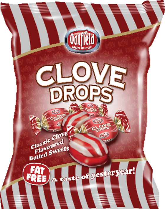 Oatfield Clove Drops 150g (5.3oz) X 15 Food Ireland Wholesale