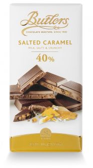Butlers Milk Salted Caramel Signature Bar 100g (3.5oz) X 10