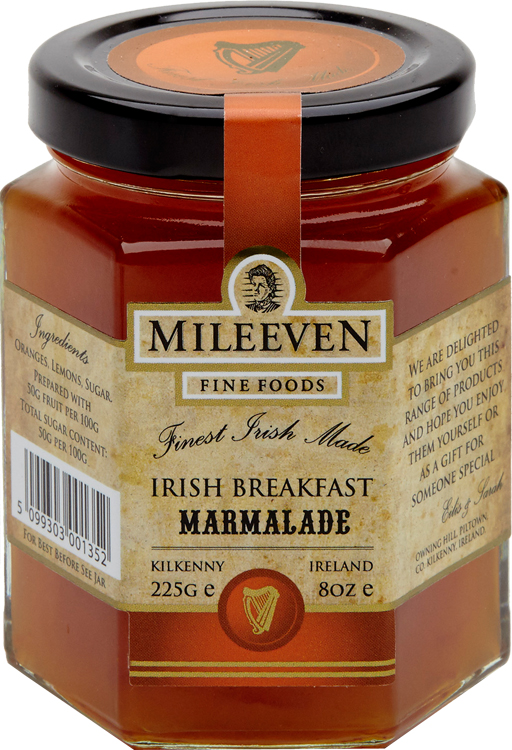 Mileeven Irish Breakfast Marmalade 225g (7.9oz) X 12 Food Ireland