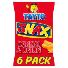 Tayto Snax 6 Pack 102g (3.6oz) X 20