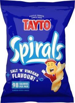 Tayto NI Spirals  25g (0.9oz) X 36