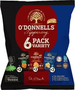 O' Donnells Variety 6 Pack 180g (6.3oz) X 13