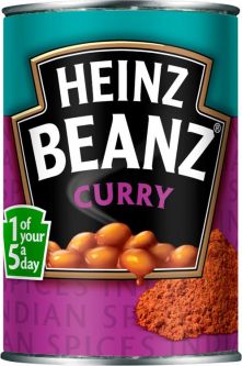Heinz Curry Beans 390g (13.7oz) X 12
