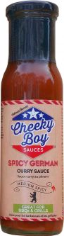Sale-Cheeky Boy Spicy German Curry Sauce 240g (8.5oz) X 6