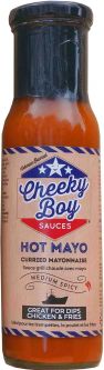 Sale-Cheeky Boy Hot Mayo Sauce 240g (8.5oz) X 6