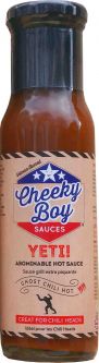 Sale-Cheeky Boy Yeti! Hot Sauce 240g (8.5oz) X 6