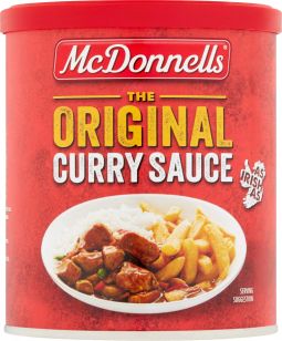 McDonnells Curry Sauce 1L Tub 250g (8.8oz) X 12