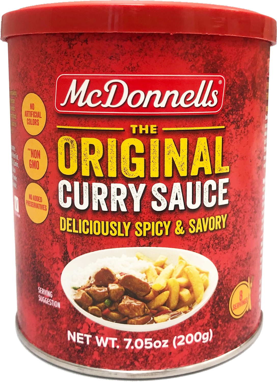McDonnells Curry Sauce 1L Tub 200g (7oz) X 6 Food Ireland Wholesale