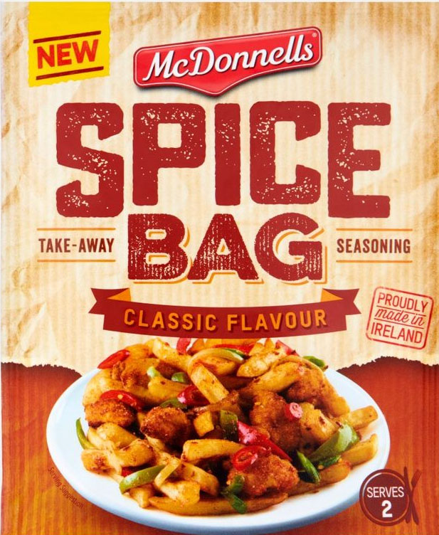 McDonnells Spice Bag Original 40g (1.4oz) X 12 Food Ireland Wholesale