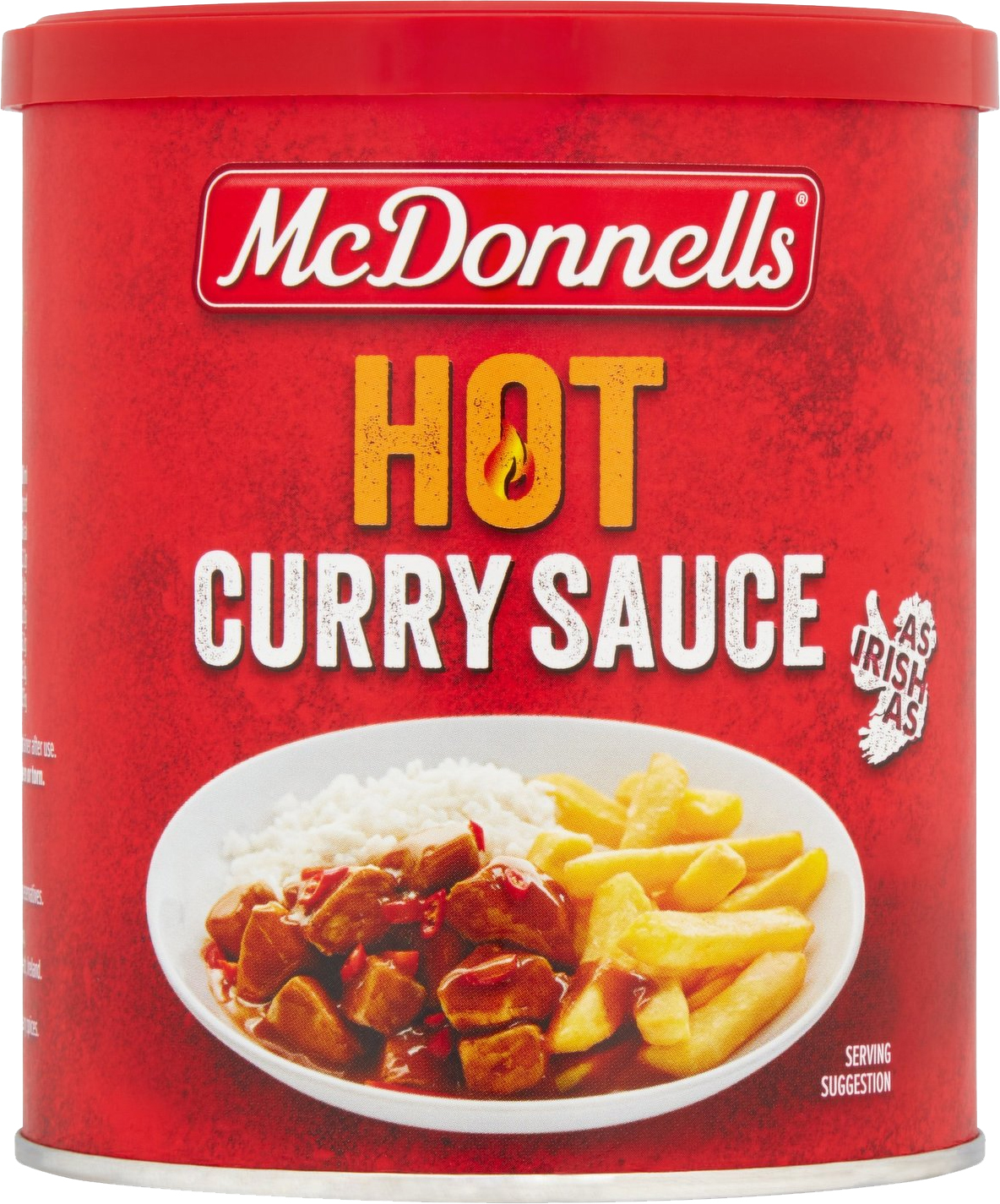 McDonnells Hot Curry Sauce 1L Tub 200g (7oz) X 12 Food Ireland Wholesale