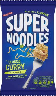 McDonnell's Supernoodles Curry 100g (3.5oz) X 12
