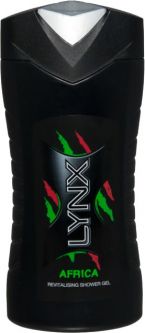 Lynx Gel  Africa 250ml (8.8fl oz) X 6