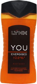 Lynx Showergel Energized You 250ml (8.8fl oz) X 6