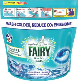 Fairy Non Bio Pods 45w Pouch X 2