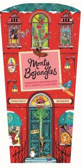 MB (898) Christmas Town Trophy Box 285g (10oz) X 4