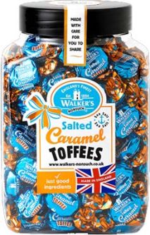 Walkers Liquorice Toffee Slab w/ Hammer 400g (14.1oz) X 12