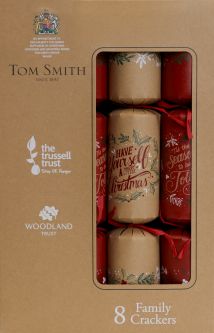 Tom Smith Kraft Foliage Family (1406) Cracker (12"x8 Pk) X 6