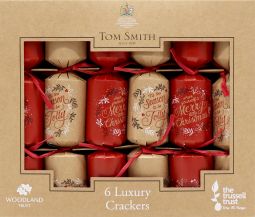 Tom Smith Kraft Tree Cracker (2305/604)) (8" x6 Pk) X 12