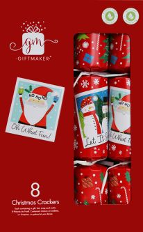 Giftmaker Novelty (502) Crackers (12" x8 Pk) X 12
