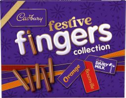 Cadbury Festive Finger Collection 342g (12.1oz) X 10