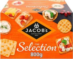 Jacobs Biscuits for Cheese 900g (31.7oz) X 6