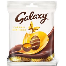 Galaxy Caramel Mini Eggs Bag 80g (2.8oz) X 22