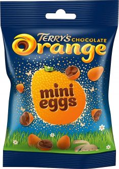 Terrys Chocolate Orange Mini Eggs Bag 80g (2.8oz) X 12